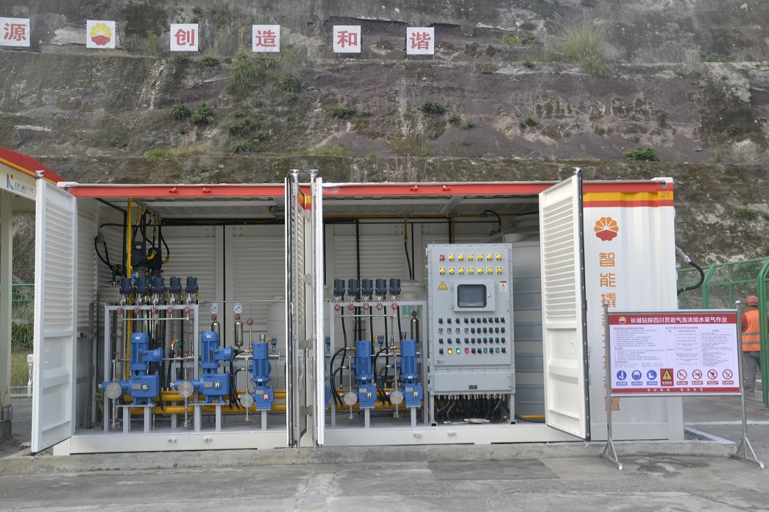 供西南页岩气开采全自动泡排设备